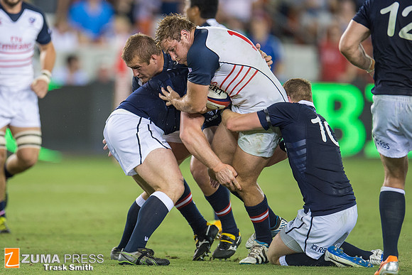 Rugby 2014 - Scotland beats the USA Eagles 24-6