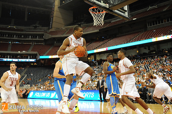 NCAA Basketball 2012 - UCLA beats Texas 65-63.