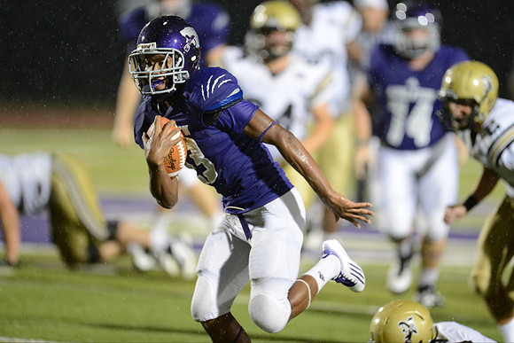 Angleton Wildcats vs. Nederland Bulldogs football game 09-14-12