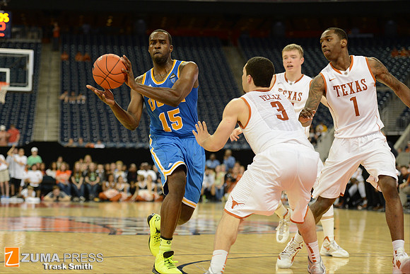 NCAA Basketball 2012 - UCLA beats Texas 65-63.