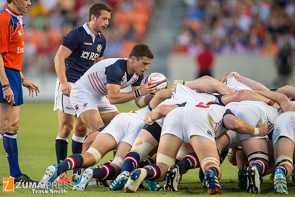 Rugby 2014 - Scotland beats the USA Eagles 24-6
