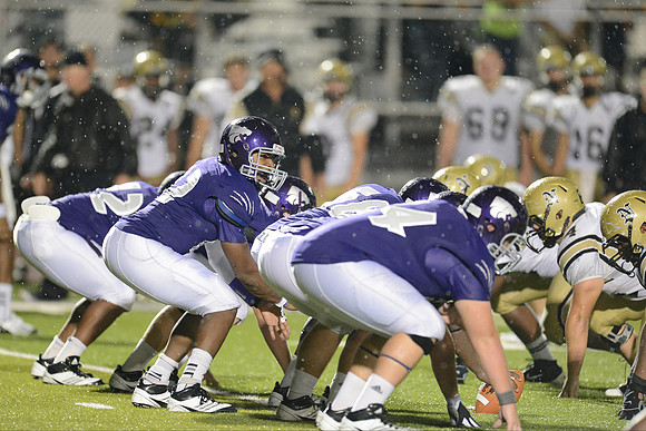Angleton Wildcats vs. Nederland Bulldogs football game 09-14-12