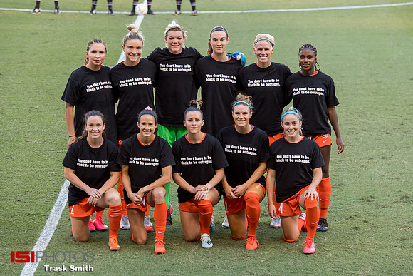 Houston Dash starting XI