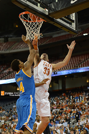 NCAA Basketball 2012 - UCLA beats Texas 65-63.