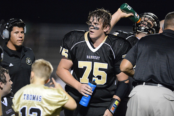 Danbury Panthers vs. Anahuac Panthers football game 09-14-12