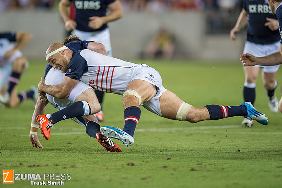 Rugby 2014 - Scotland beats the USA Eagles 24-6