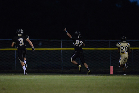 Danbury Panthers vs. Anahuac Panthers football game 09-14-12