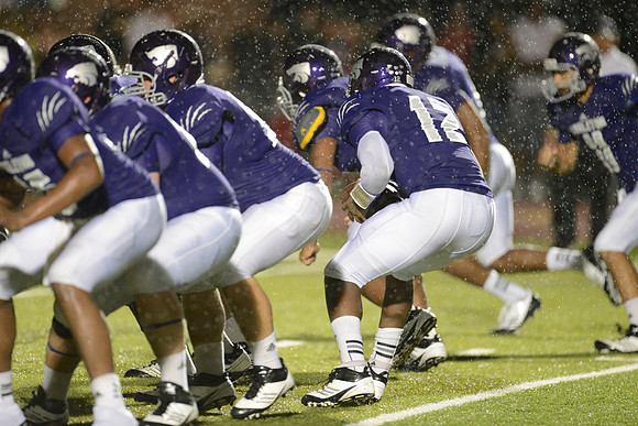 Angleton Wildcats vs. Nederland Bulldogs football game 09-14-12