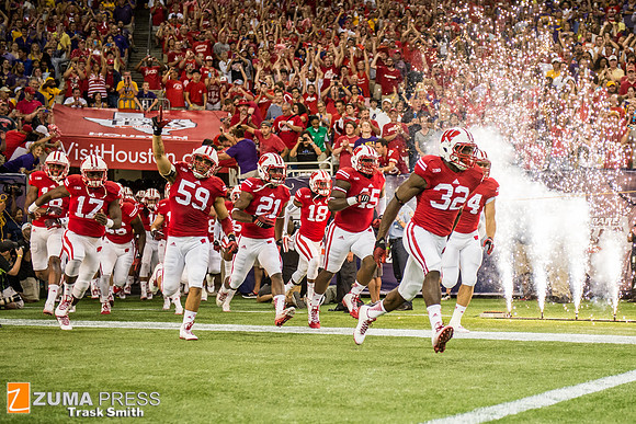 NCAA football 2014 - LSU Tigers vs Wisconsin Badgers