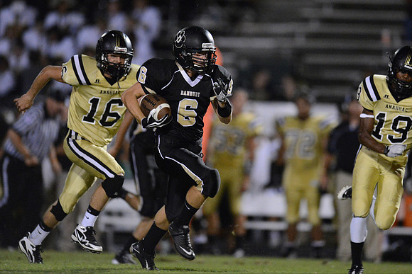 Danbury Panthers vs. Anahuac Panthers football game 09-14-12