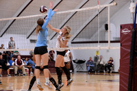 Columbia vs Sweeny volleyball (10-03-12)