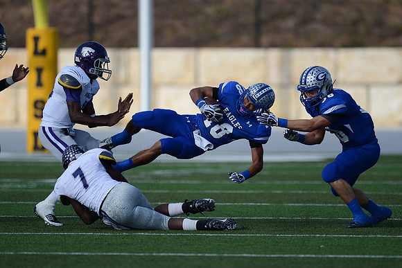 Football Playoffs 2012 Ð the Angleton Wildcats lost to the Georgetown Eagles 49-39.