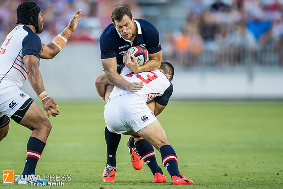 Rugby 2014 - Scotland beats the USA Eagles 24-6