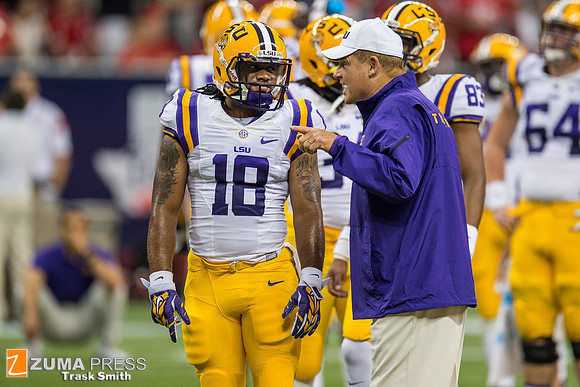 NCAA football 2014 - LSU Tigers vs Wisconsin Badgers
