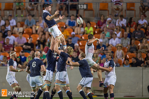 Rugby 2014 - Scotland beats the USA Eagles 24-6
