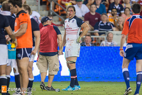 Rugby 2014 - Scotland beats the USA Eagles 24-6