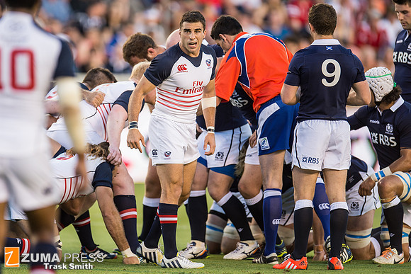 Rugby 2014 - Scotland beats the USA Eagles 24-6