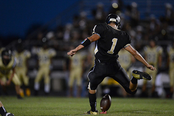 Danbury Panthers vs. Anahuac Panthers football game 09-14-12