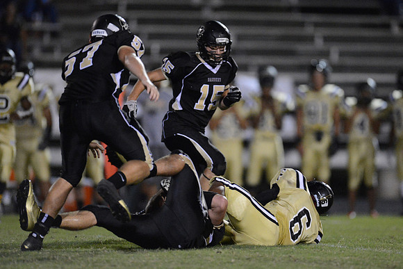 Danbury Panthers vs. Anahuac Panthers football game 09-14-12