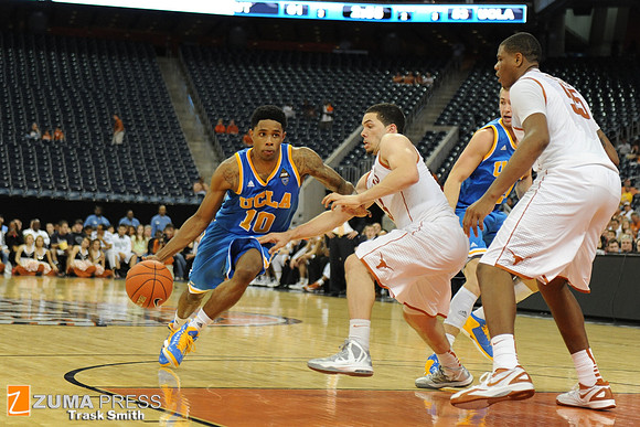 NCAA Basketball 2012 - UCLA beats Texas 65-63.