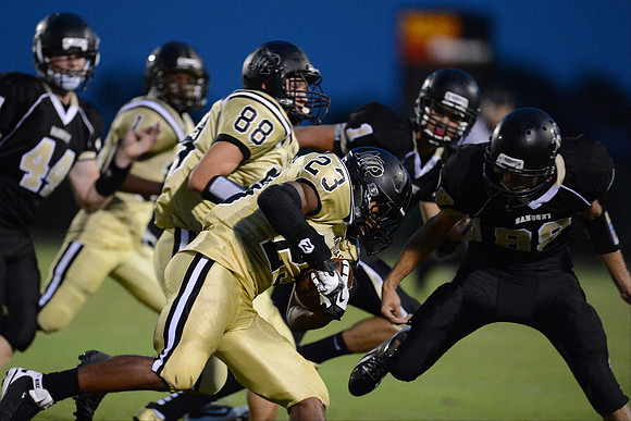 Danbury Panthers vs. Anahuac Panthers football game 09-14-12