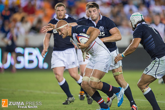 Rugby 2014 - Scotland beats the USA Eagles 24-6