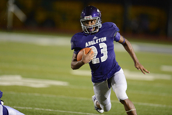 Angleton Wildcats vs. Nederland Bulldogs football game 09-14-12