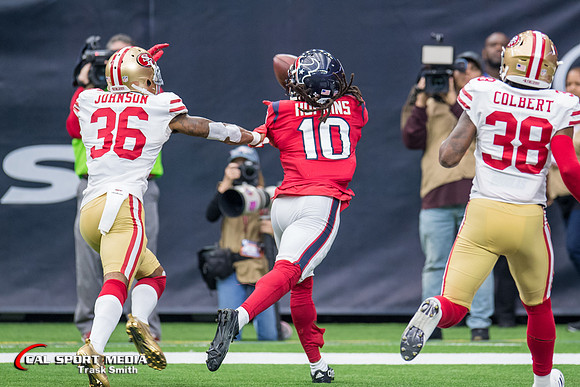 NFL 2017: 49ers vs Texans DEC 10