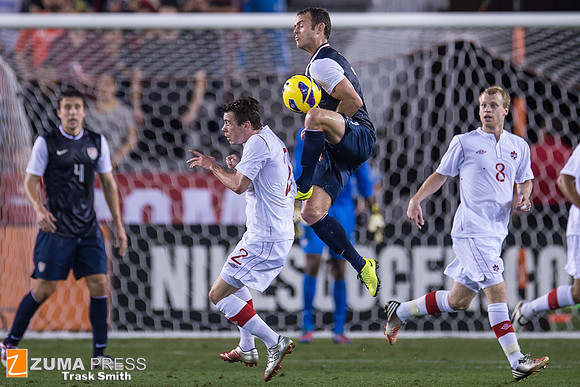 Soccer 2012 Ð USA and Canada tie 0-0