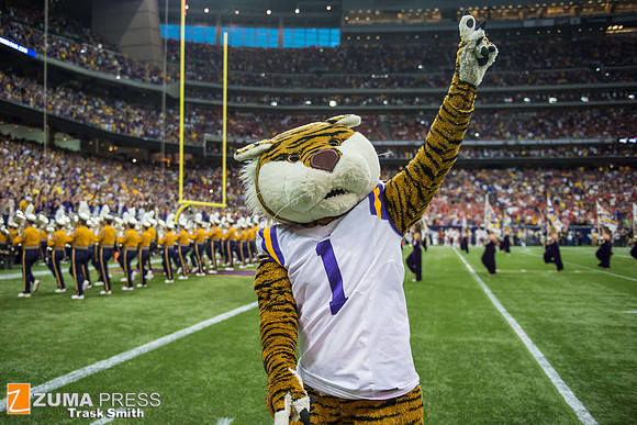 NCAA football 2014 - LSU Tigers vs Wisconsin Badgers
