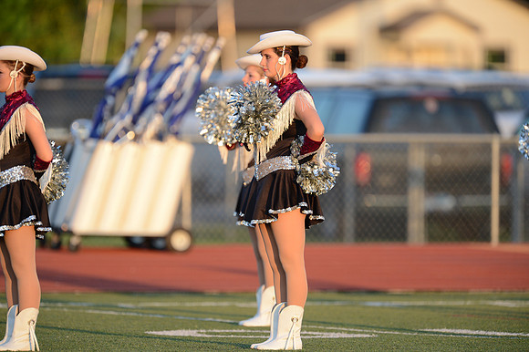 Columbia Roughnecks vs. Brazosport Exporters football game 08-31-12