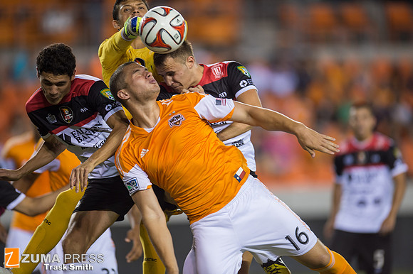 U.S Open Cup 2014 - Houston Dynamo defeat the  Laredo Heat 1-0