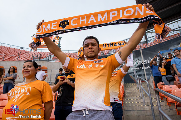 Houston Dynamo fan