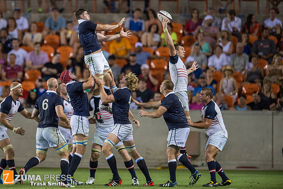 Rugby 2014 - Scotland beats the USA Eagles 24-6