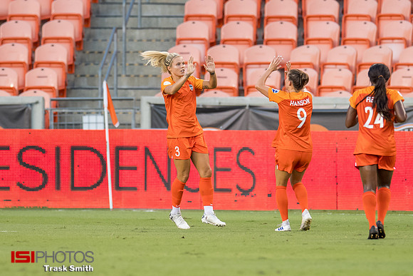 Rachel Daly, Haley Hanson, Jamia Fields