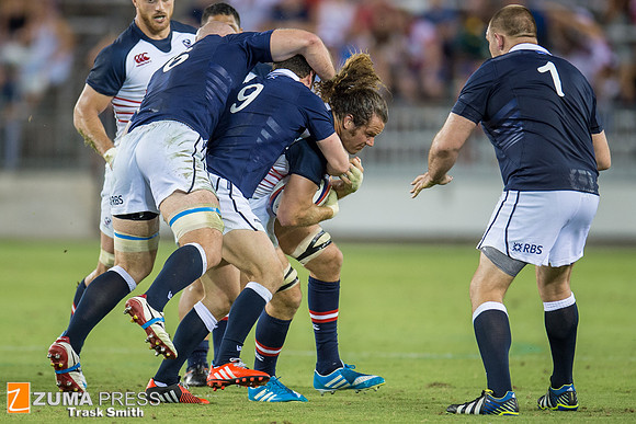 Rugby 2014 - Scotland beats the USA Eagles 24-6