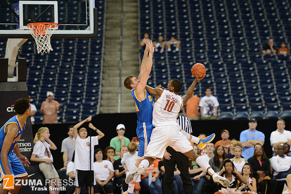 NCAA Basketball 2012 - UCLA beats Texas 65-63.
