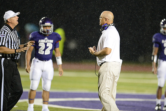 Angleton Wildcats vs. Nederland Bulldogs football game 09-14-12