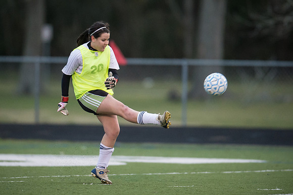 Soccer 2013 – Brazoswood Lady Bucs varsity team defeats the Brazoswood Alumni team 2-1.