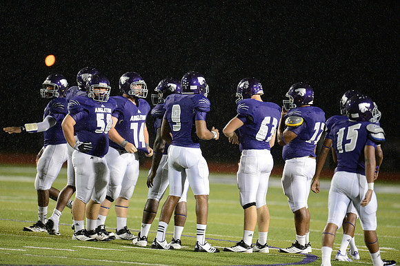 Angleton Wildcats vs. Nederland Bulldogs football game 09-14-12