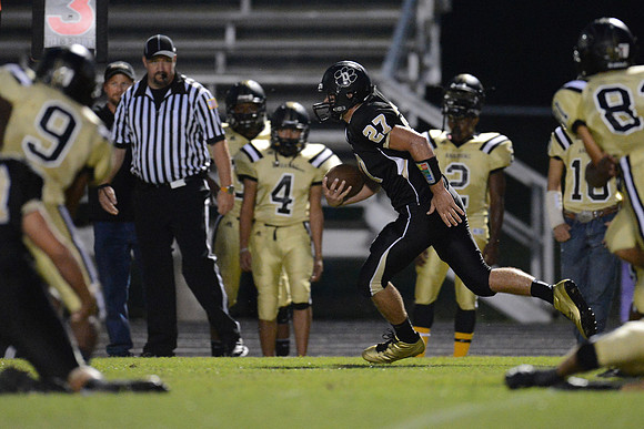 Danbury Panthers vs. Anahuac Panthers football game 09-14-12