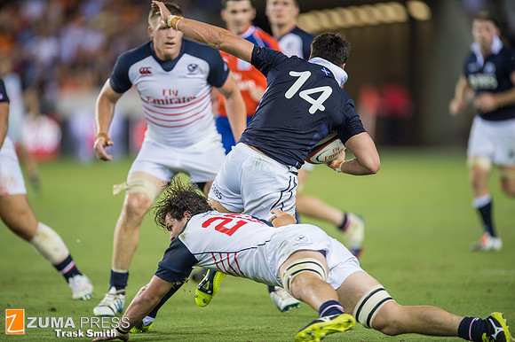 Rugby 2014 - Scotland beats the USA Eagles 24-6