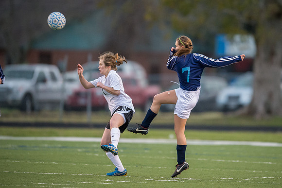 Soccer 2013 Ð Brazoswood Lady Bucs varsity team defeats the Brazoswood Alumni team 2-1.