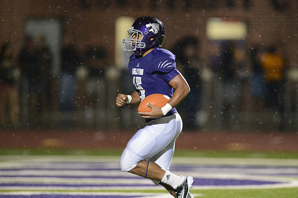 Angleton Wildcats vs. Nederland Bulldogs football game 09-14-12