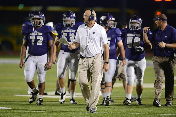 Angleton Wildcats vs. Nederland Bulldogs football game 09-14-12