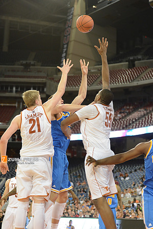 NCAA Basketball 2012 - UCLA beats Texas 65-63.