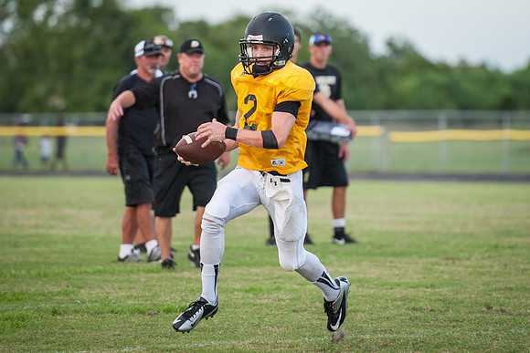 Football 2013 - Danbury vs. Palacios scrimmage
