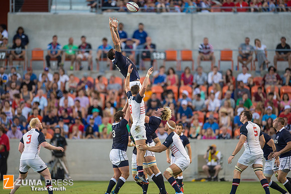 Rugby 2014 - Scotland beats the USA Eagles 24-6