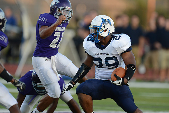 Angleton Wildcats vs. Brazoswood Buccaneers football game 09-07-12