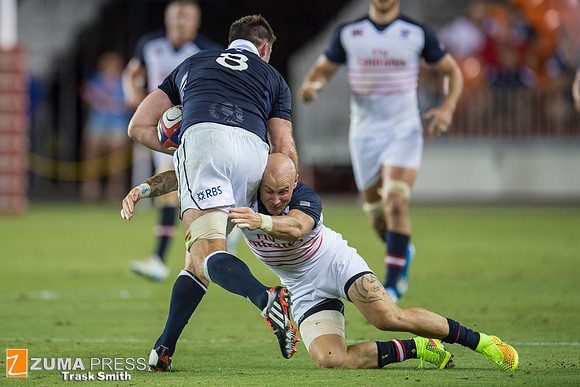 Rugby 2014 - Scotland beats the USA Eagles 24-6